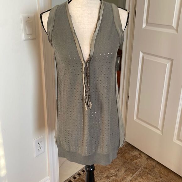 Gorgeous silk and cashmere Dorothee  Schumacher top - Picture 1 of 6